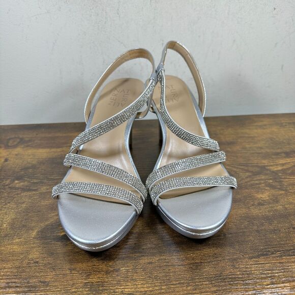 Naturalizer BRENTA2 Platform Slip On Sandals Shoes Women's Size 8.5 W - Picture 2 of 9